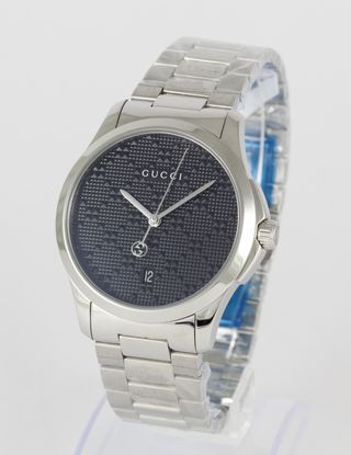 Gucci Quartz Steel G Timeless Ref. 126.4
