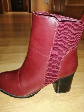 Botín Burdeos. MARYPAZ. T. 37.