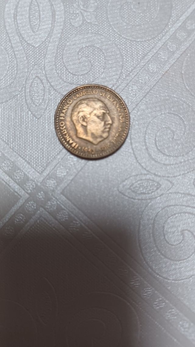 1 Peseta Franco AÑO 1943