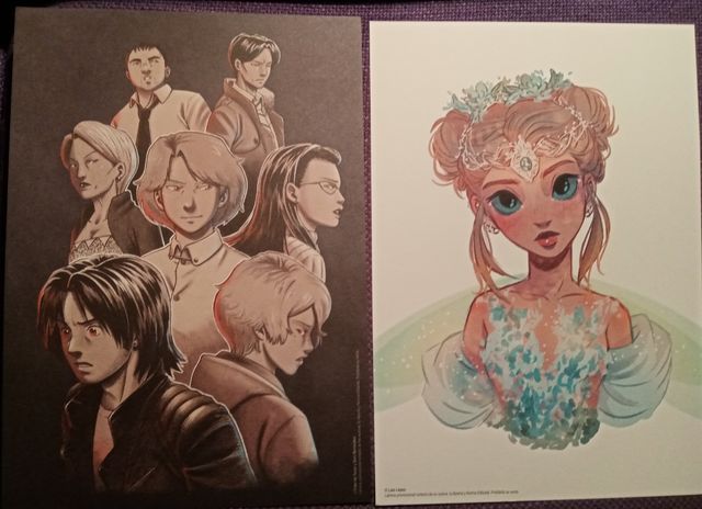 Lote de 16 láminas Norma Editorial. Manga y otros