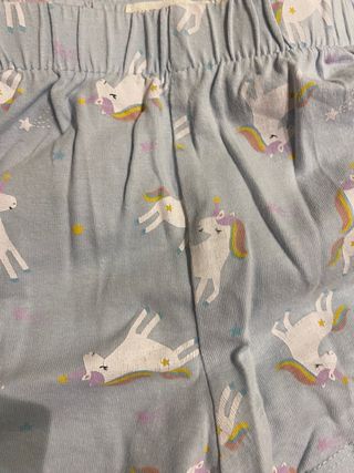 Pijama niña verano unicornio 