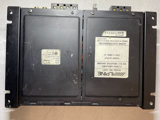 Etapa de potencia Alpine 3547