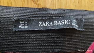Pantalon cuadro escocés rojo de Zara ( Talla M )