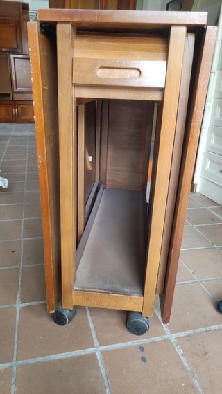 Mesa plegable /Mesa con alas para cocina o comedor