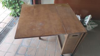 Mesa plegable /Mesa con alas para cocina o comedor
