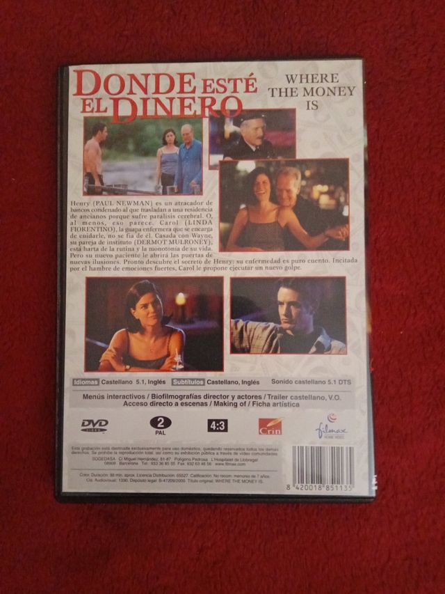"Donde esté el dinero" en DVD 