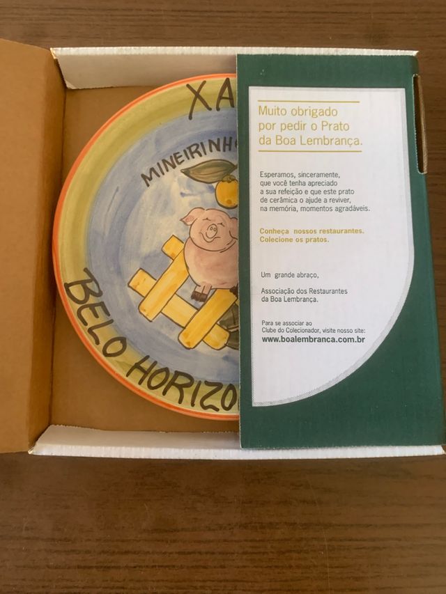 Piatti del buon ricordo brasiliani