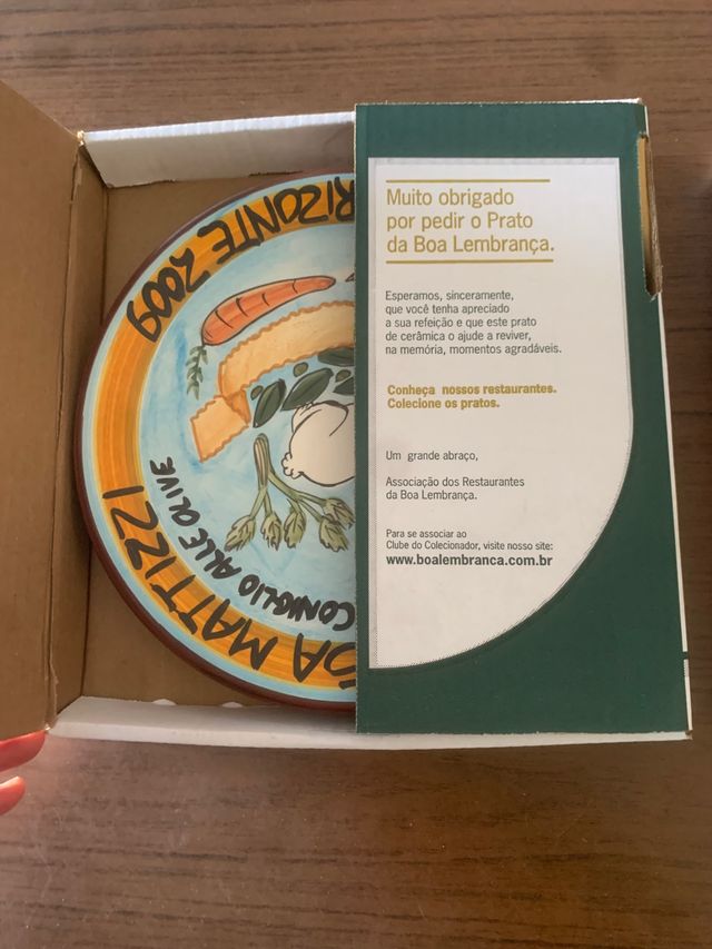 Piatti del buon ricordo brasiliani