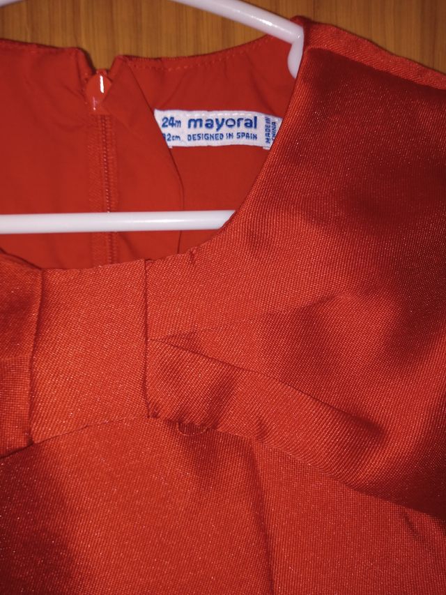 Vestido rojo Mayoral