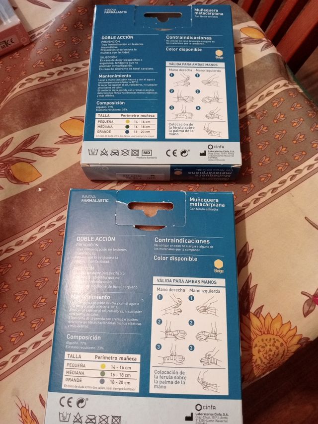 MUÑEQUERA METACARPIANA NUEVA