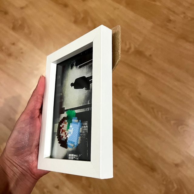 Cuadro El exorcista Hama Beads