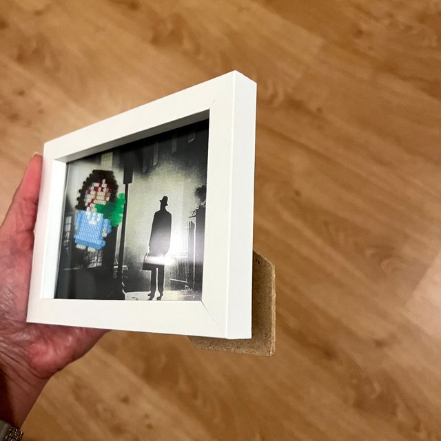 Cuadro El exorcista Hama Beads