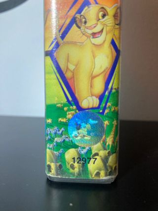 El Rey León VHS