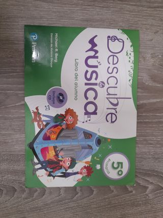 Libro de texto de música 5° primaria