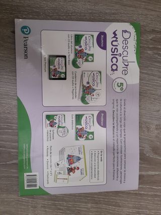 Libro de texto de música 5° primaria