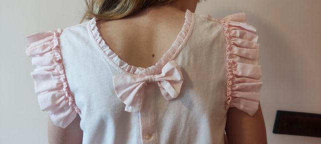 Conjunto falda y blusa NUEVO,marca Tizzas corteing