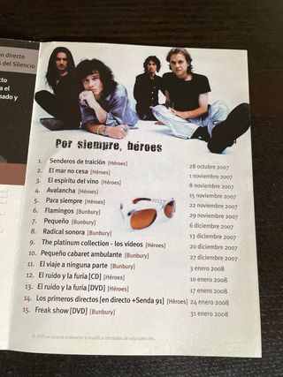 Héroes Del Silencio y Bunbury
