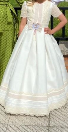 vestido comunión Rosa Clará