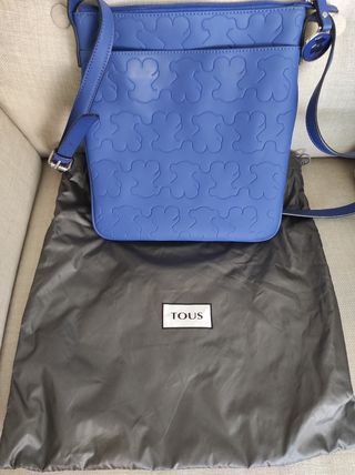 Bolso bandolera azul Tous
