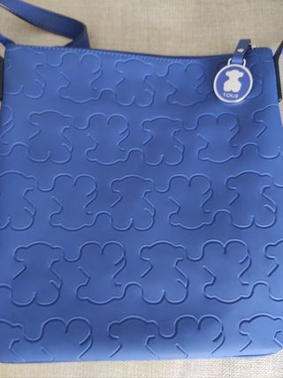 Bolso bandolera azul Tous