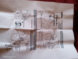 video cámara compacta sanyo