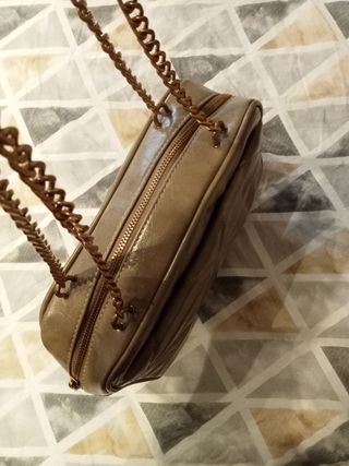 BOLSO NUEVO BEIGE- TOPO