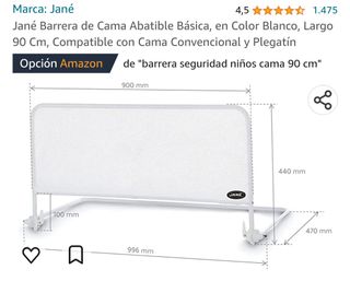 Barrera protección seguridad niños Jane 