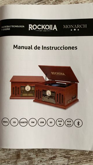 Radio tocadiscos vintage