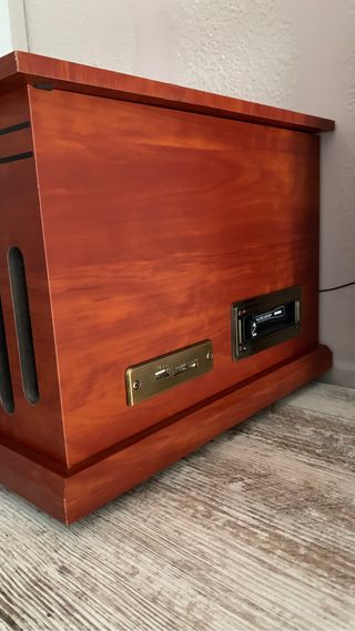 Radio tocadiscos vintage