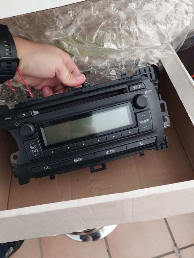 Radiocasete Toyota