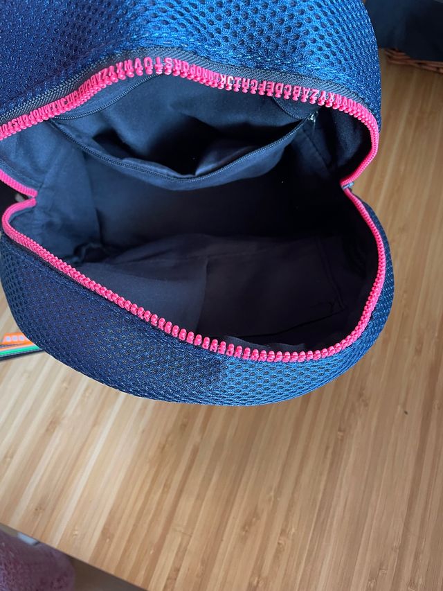 Mochila pequeña-mediana azul