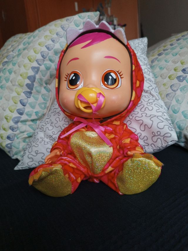 Bebé lloron e accessori