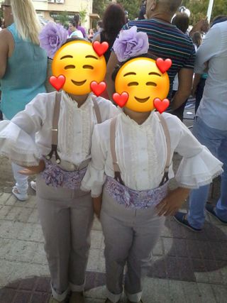 Trajes de corto. Flamencas. 60€ cada conjunto