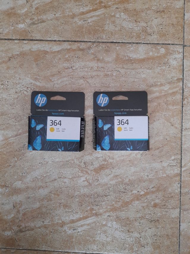 cartucho impresora amarillo hp364 nuevos