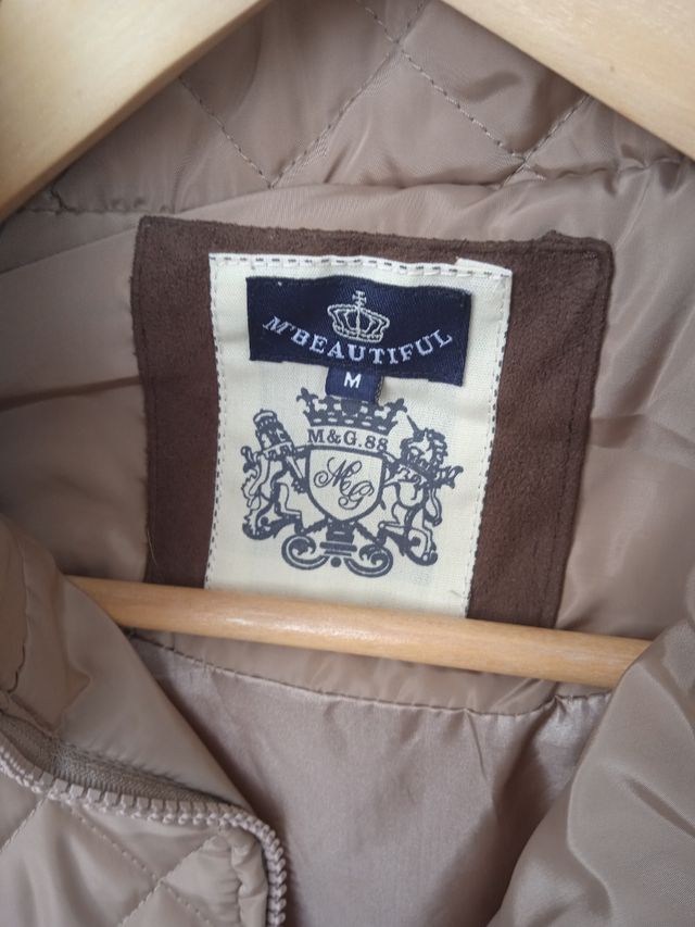 chaleco Camel talla M