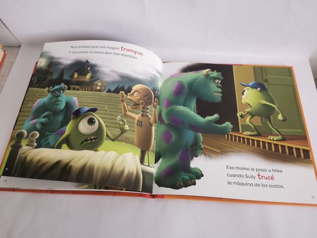 Cuento un enfado monstruoso.