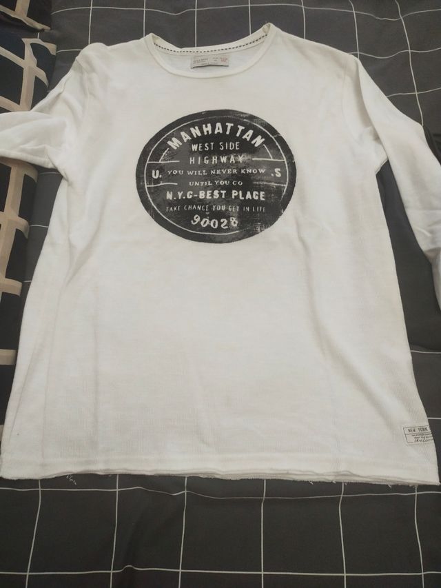 camiseta manga larga, buen estado