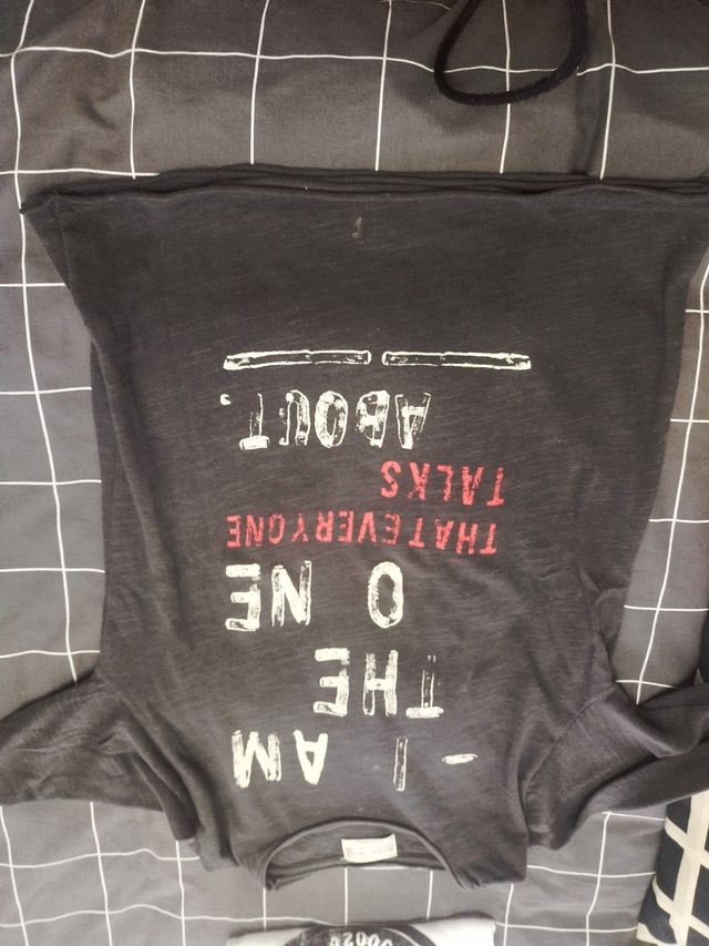 camiseta manga larga, buen estado