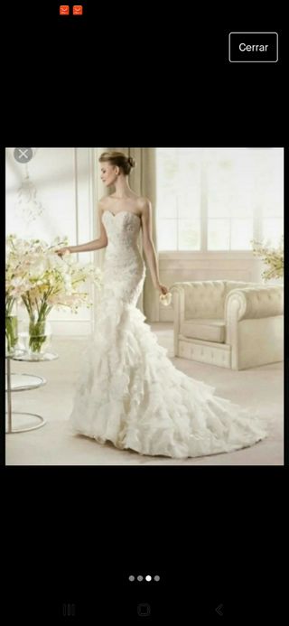 Vestido novia Pronovias
