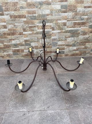 Lámpara de forja