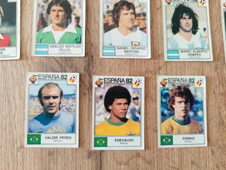Lote cromos MUNDIAL ESPAÑA 82 de Panini 