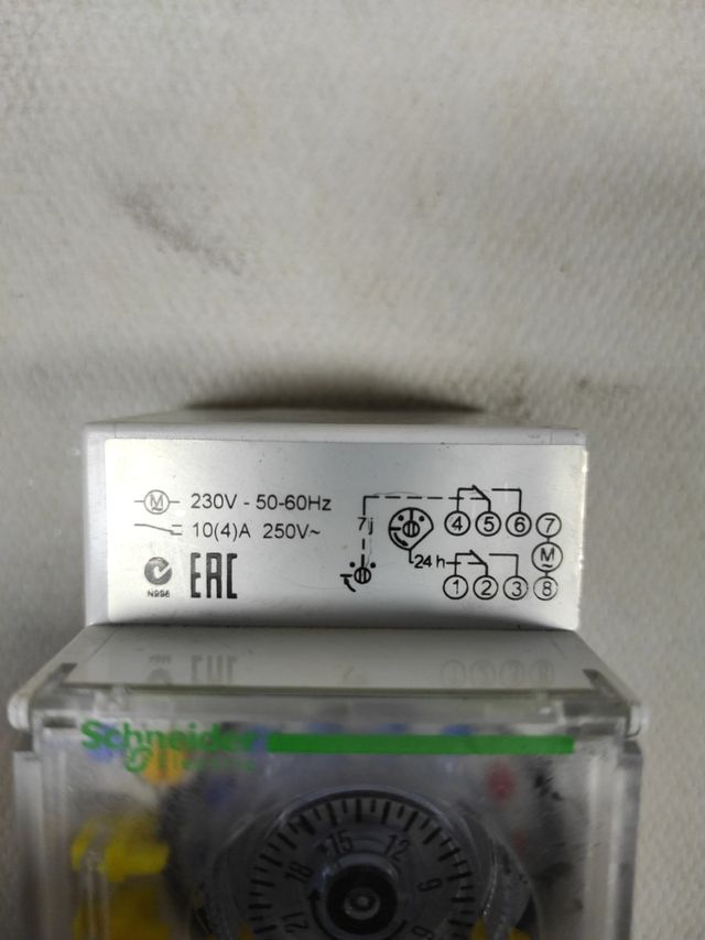 relog temporizador Schneider