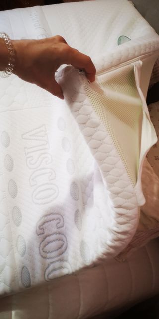 Topper visco elástico 135cm