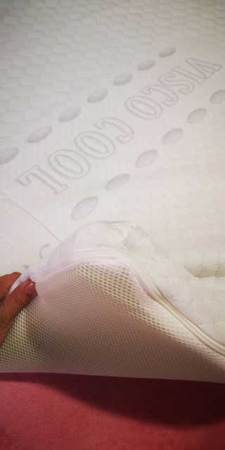 Topper visco elástico 135cm