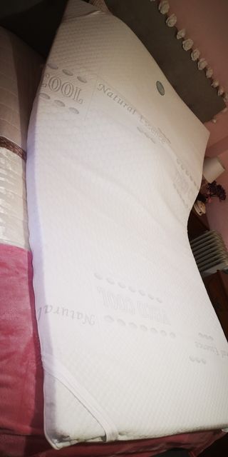 Topper visco elástico 135cm