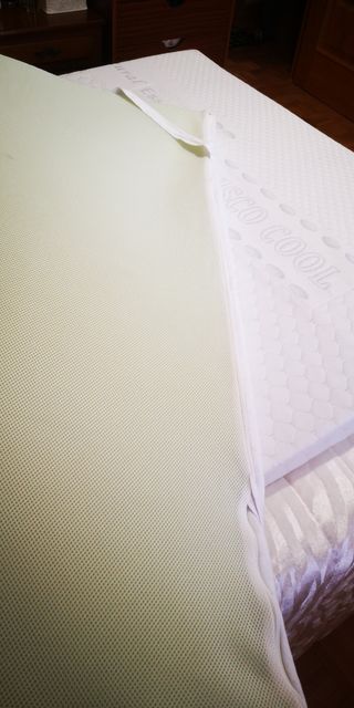 Topper visco elástico 135cm