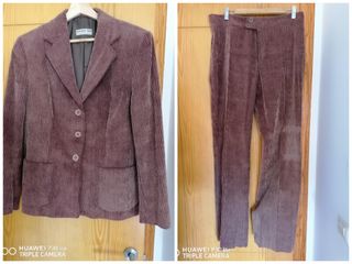 Traje de pana talla 44