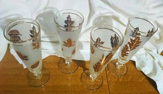 Set 4 bicchieri Pilsner anni 50/60