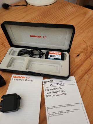 Camara espia Minox EC Nueva, completa