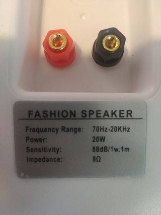 Altavoz megafonía 2 vías 20W